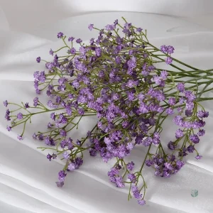Gypsophiles blanches artificielles pour arrangements floraux