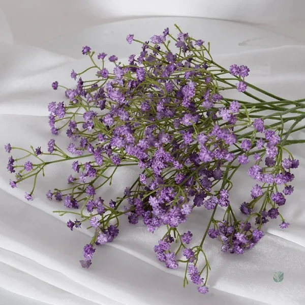 Gypsophiles blanches artificielles pour arrangements floraux