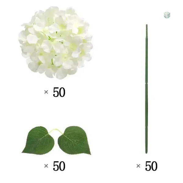 Hortensias pour bouquets de mariée
