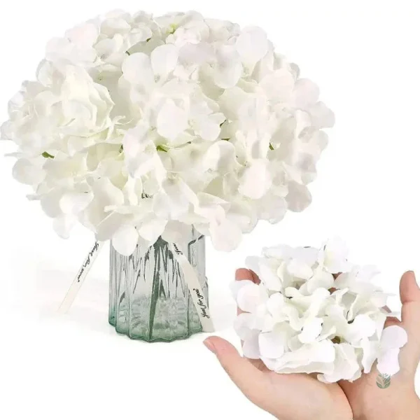 Hortensias aux teintes douces pour mariage