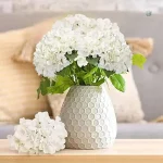 Hortensias pour embellir les chaises de cérémonie