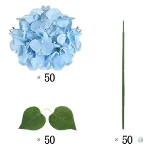 Hortensias colorés pour célébrations de mariage