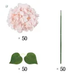 Hortensias frais pour décorations de mariage