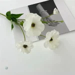 Fleurs anémones artificielles, style contemporain