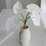 Bouquet d'anthuriums colorés pour décoration intérieure