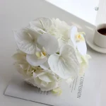 Bouquet d'anthuriums artificiels pour cadeau