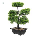 Bonsaï artificiel décoratif en pot, élégant et réaliste