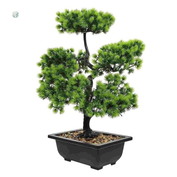 Bonsaï artificiel décoratif en pot, élégant et réaliste
