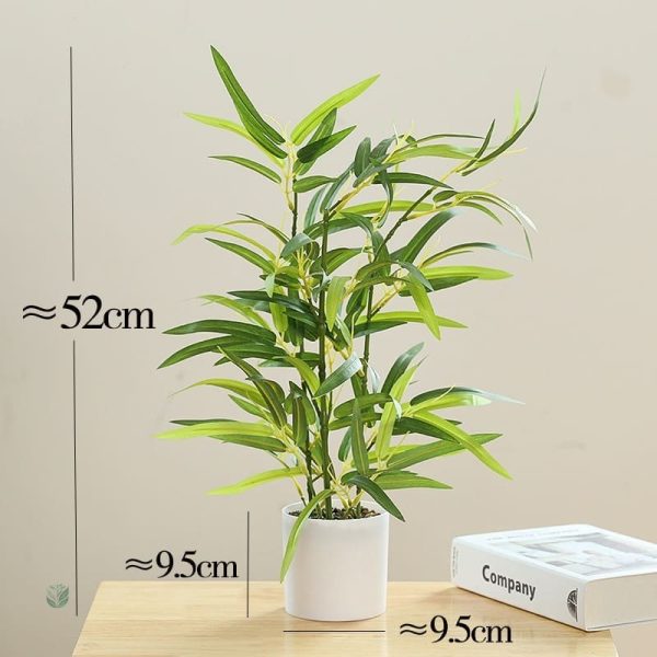 Plante verte artificielle, aspect réaliste et entretien facile