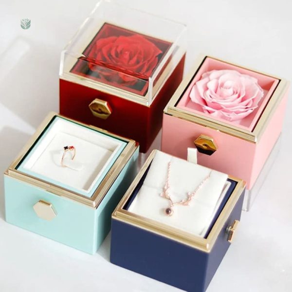 Bijoux Saint Valentin - Rose Éternelle
