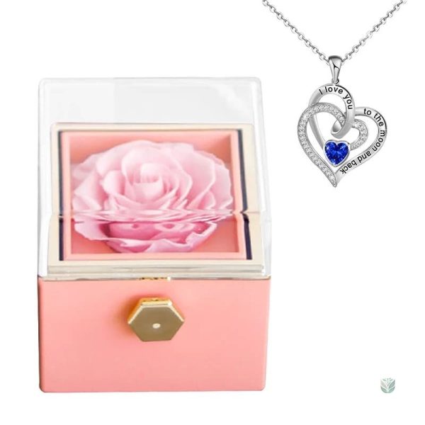 Rose éternelle, symbole d'amour durable