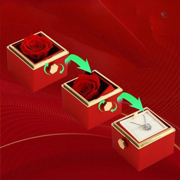 Bijoux Saint Valentin - Rose Éternelle - vue 3