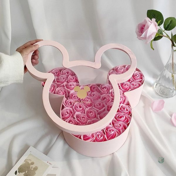 Roses éternelles pour un cadeau romantique