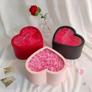 Roses éternelles en boîte