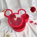 Boîte cadeau roses préservées