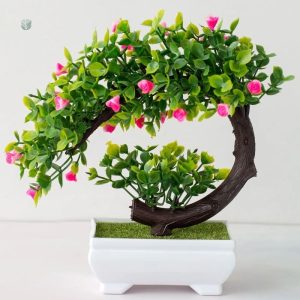 Bonsaï décoratif en plastique
