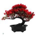 Bonsaï Artificiel Rouge décoratif pour intérieur