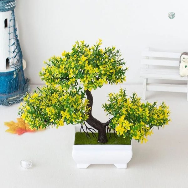 Plante Bonsaï Sakura, détails floraux réalistes et colorés
