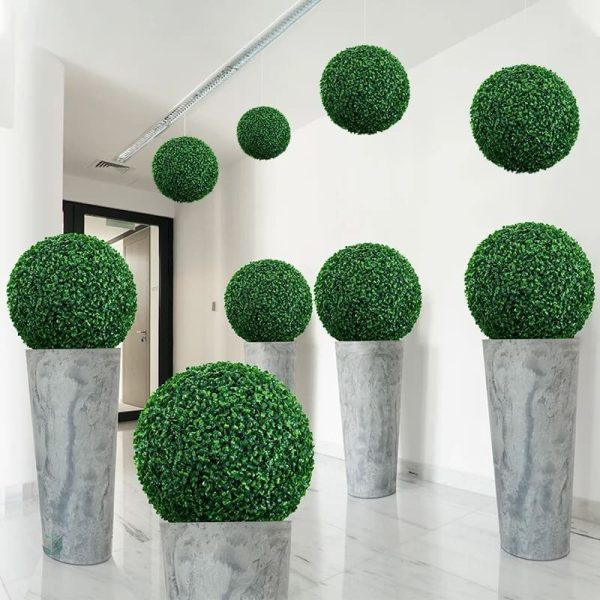 Boules de Buis Artificielles décoratives