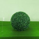 Plantes Artificielles en Boules de Buis
