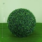 Décoration en Boules de Buis artificielles