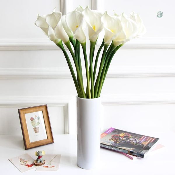 Fleurs d'Arum artificielles, parfait pour les allergies
