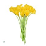 Bouquet d'Arum en fleurs synthétiques, durable et attrayant