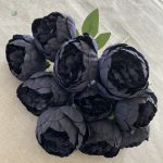 Bouquet de 10 fleurs de pivoine, entretien facile