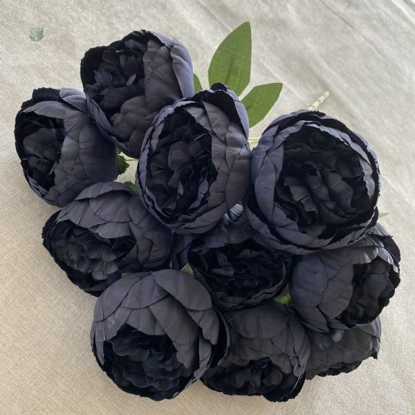 Bouquet de 10 fleurs de pivoine, entretien facile