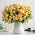 Camélias artificiels pour embellir votre espace