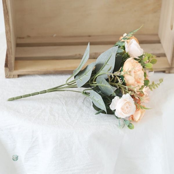 Bouquet de décoration florale en matériaux durables