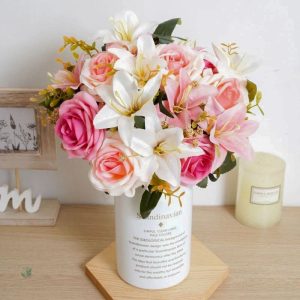 Bouquet de fleurs artificielles pour mariage