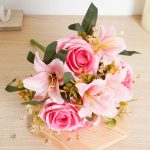 Fleurs artificielles pour décoration nuptiale