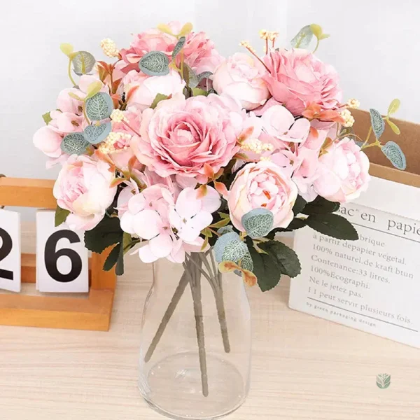 Bouquet chic en fleurs artificielles pour mariages