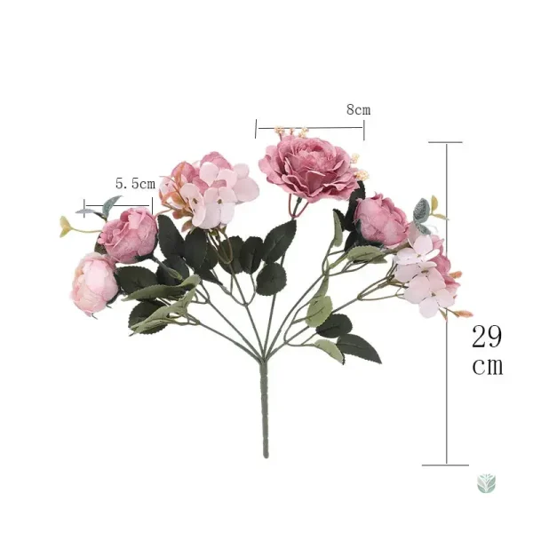 Fleurs artificielles pour décoration festive