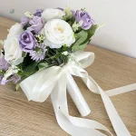 Bouquet de mariage aux couleurs douces et raffinées