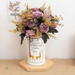 Bouquet de fleurs artificielles à prix abordable