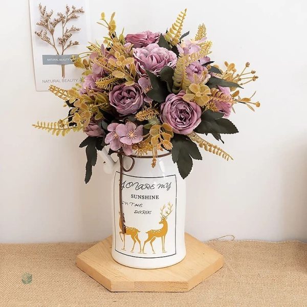 Bouquet de fleurs artificielles à prix abordable