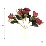 Bouquet tendance de fleurs artificielles à petit prix