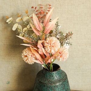 Bouquet artistique de fleurs séchées pour décoration intérieure