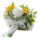 Bouquet de mariage durable et esthétique en synthétique