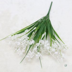 Bouquet de fleurs de Muguet artificiel en pot