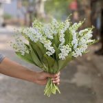 Bouquet de Muguet en Tissu