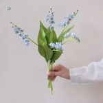 Bouquet élégant de muguet synthétique
