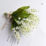 Fleurs de muguet en tissu pour célébrations