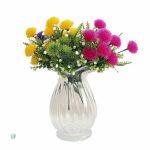 Fleurs de pissenlits artificiels pour un style contemporain