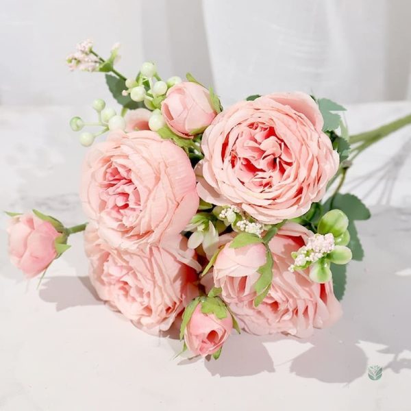 Fleurs de pivoine artificielles, parfaites pour la maison