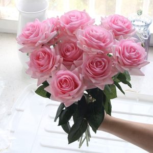 Roses artificielles pour un look frais et durable