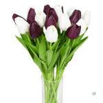 Tulipes artificielles pour décoration intérieure