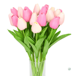 Arrangement de tulipes artificielles élégantes